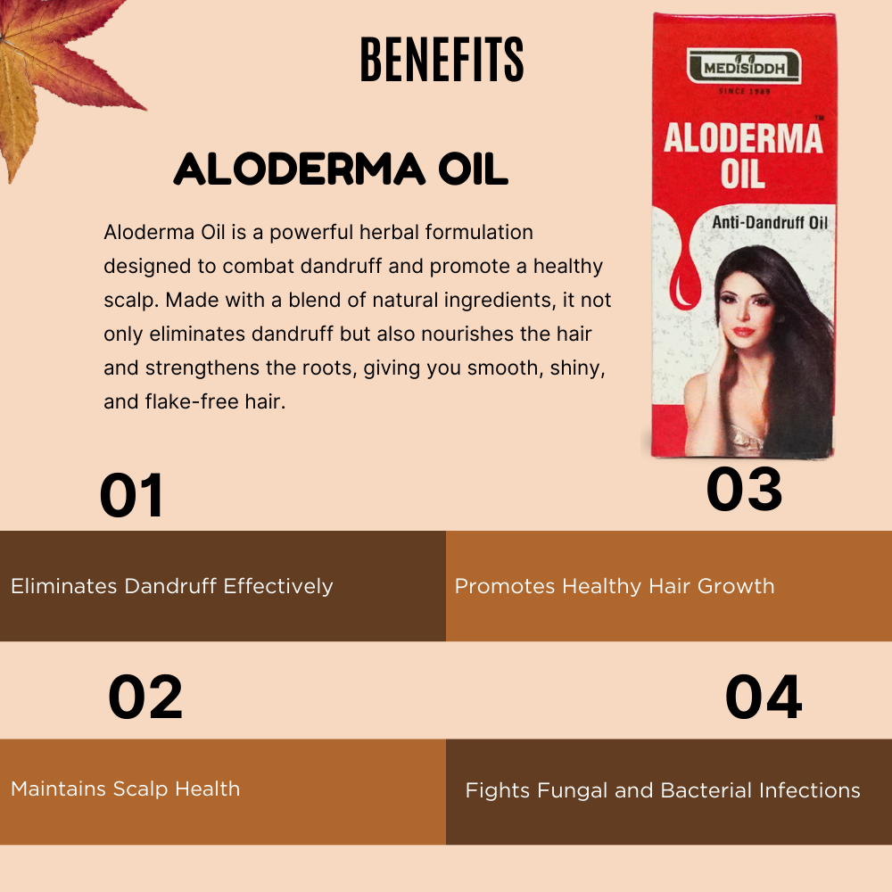 Aloderma oil