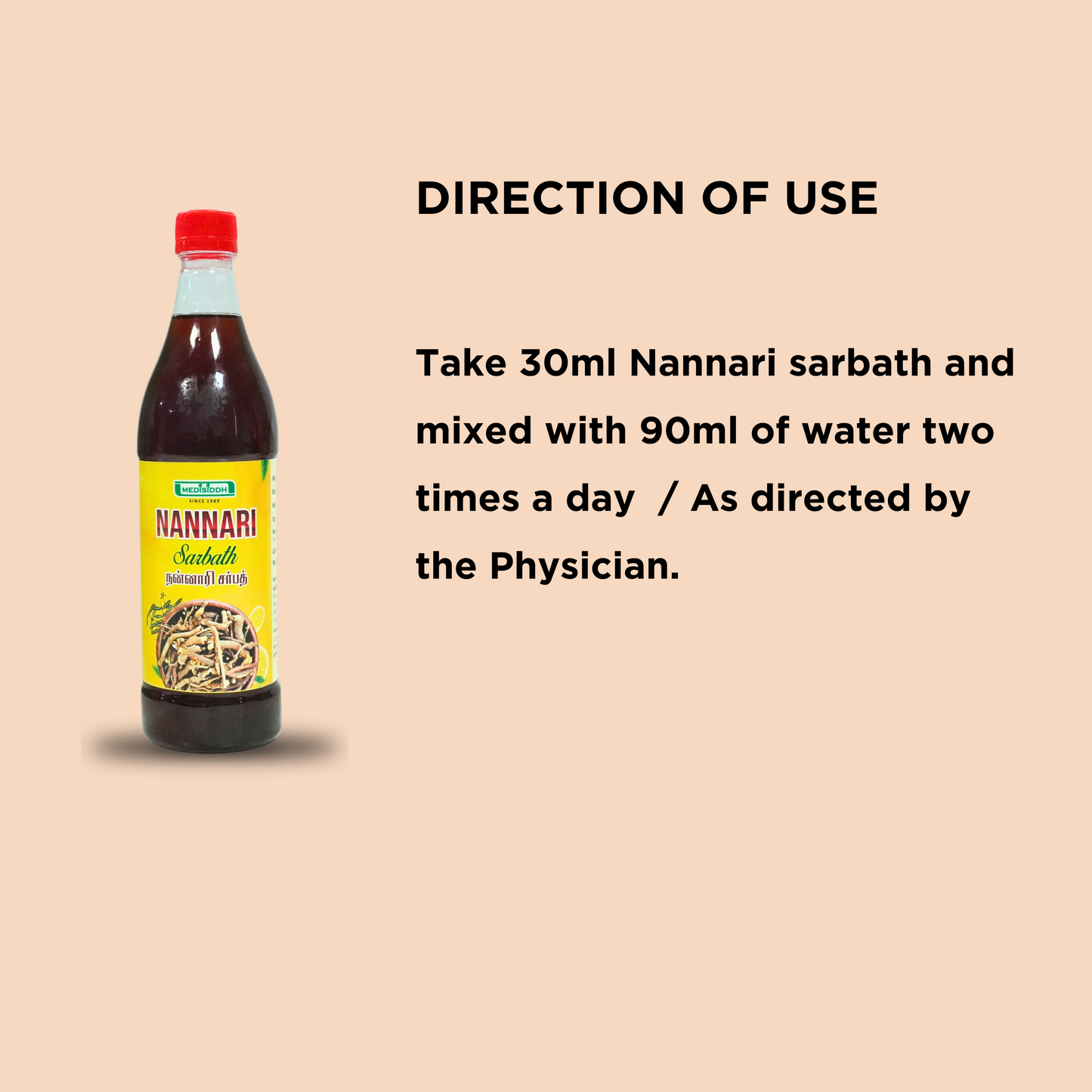 Nannari Sarbath(Pack of 2)