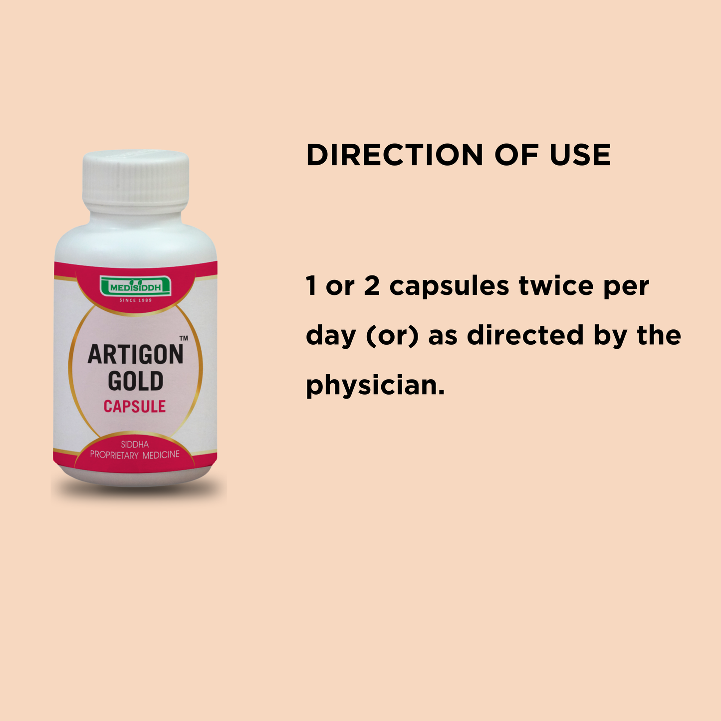 Artigon Gold Capsule