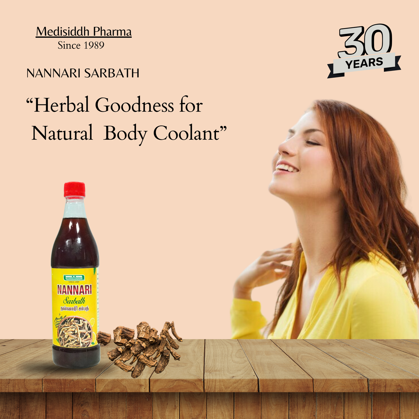 Nannari Sarbath / Indian Sarsaparilla drink