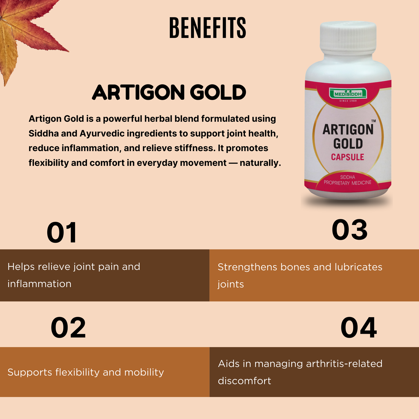 Artigon Gold Capsule