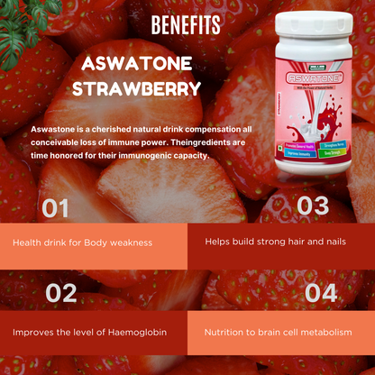 Aswatone Powder (Strawberry) 100 grams