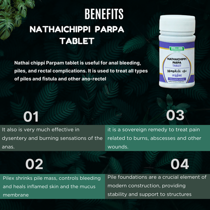 Nathaichippi parpam tablet 100 No's