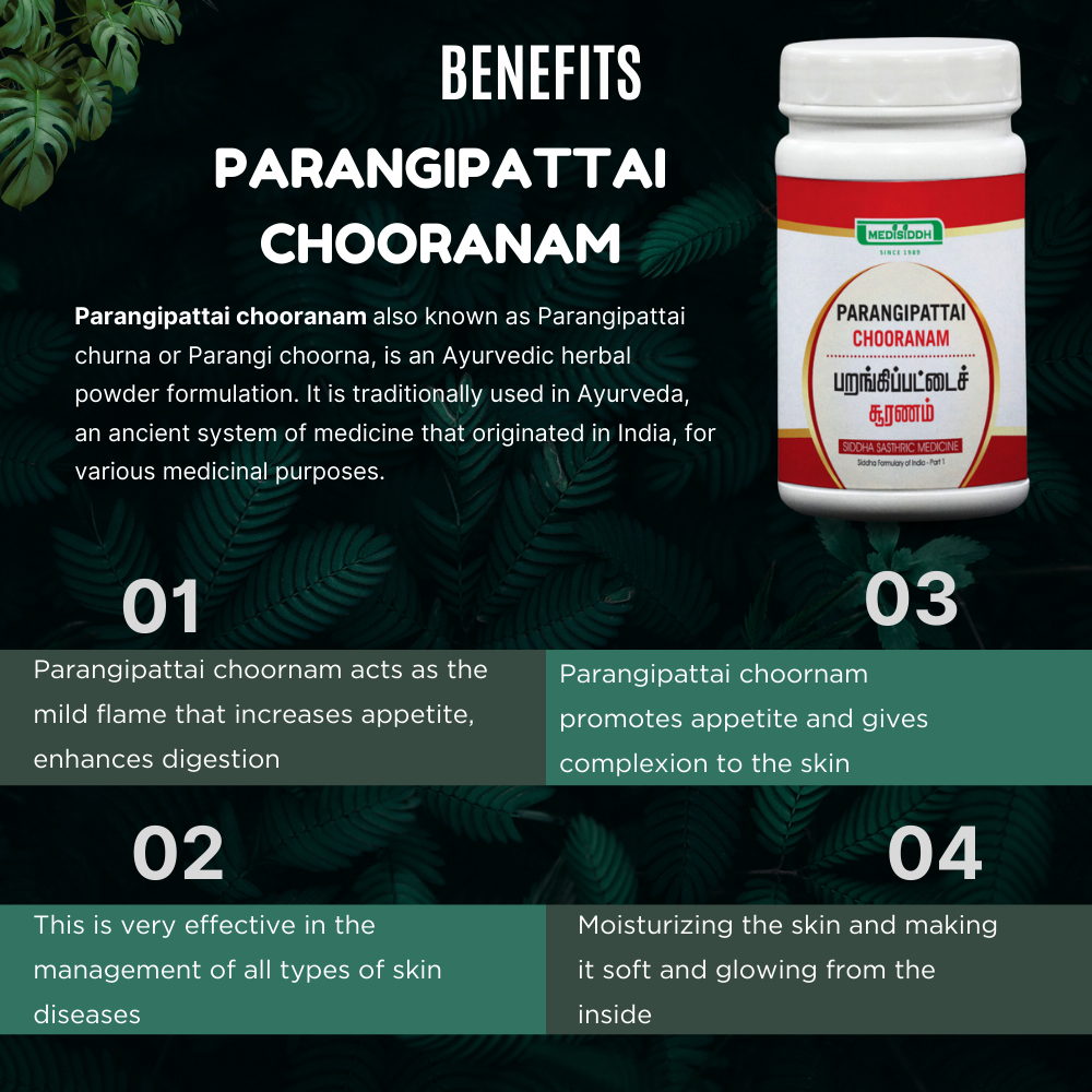 Parangipattai Chooranam - 100g