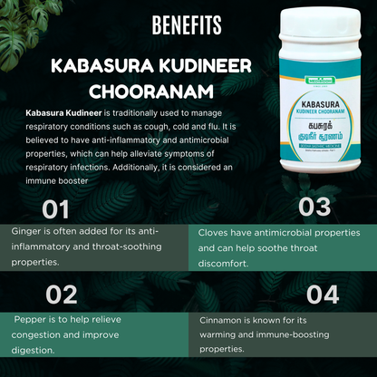 Kabasura kudineer chooranam 100 Gms