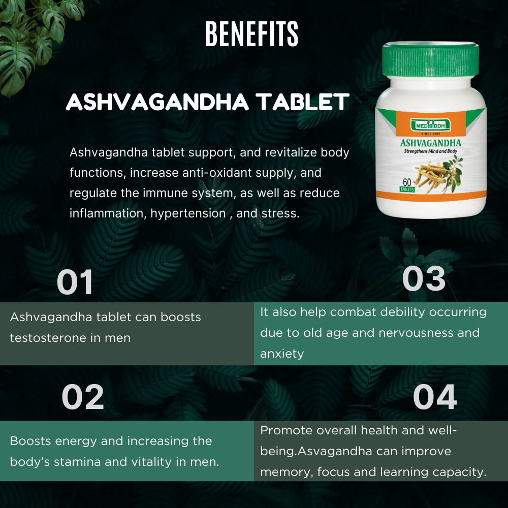 Ashvagandha Tablet 60 No's