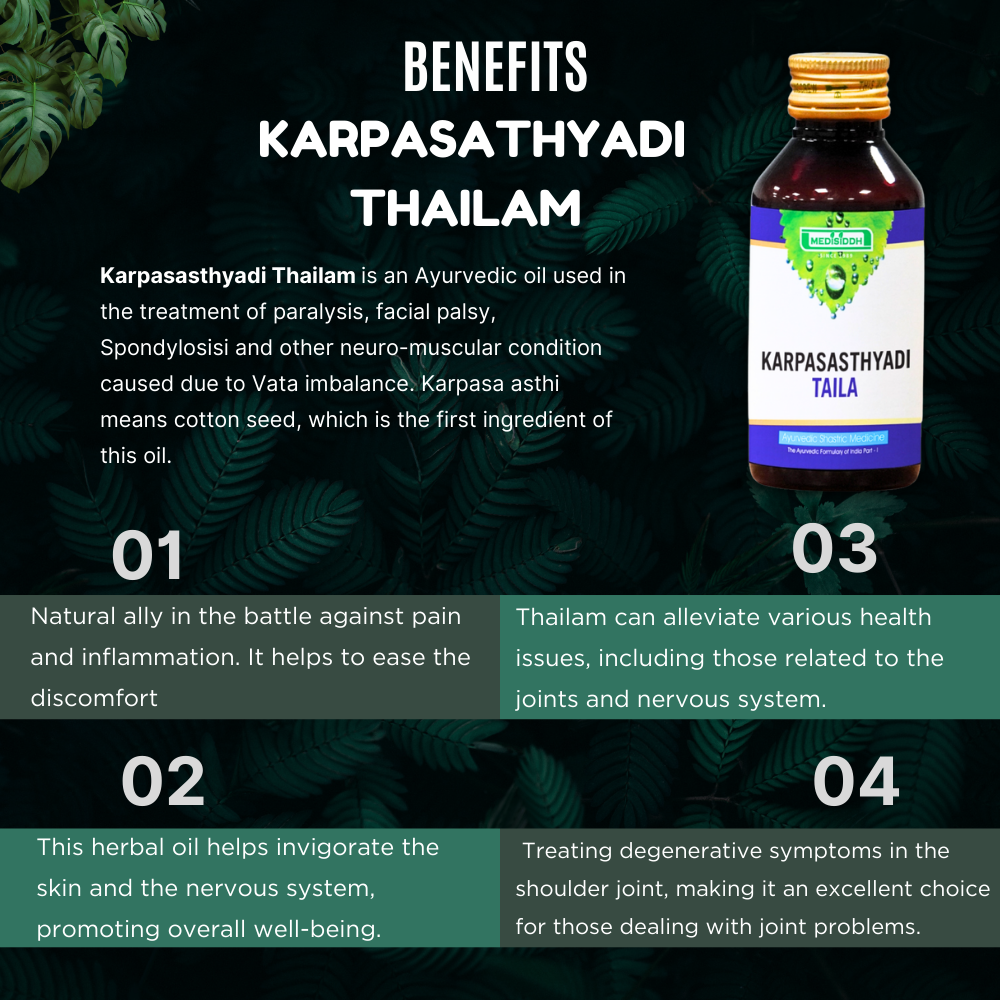 Karapasathyadi Thailam 100 Ml