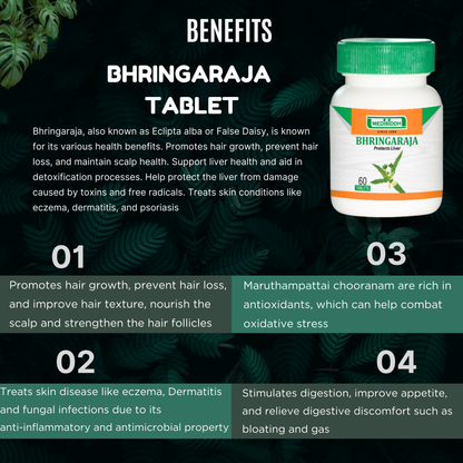 Bhringaraja Tablet 60 No's