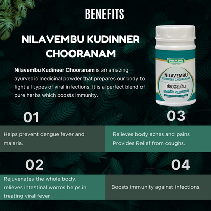 Nilavembu kudineer Chooranam - 100g