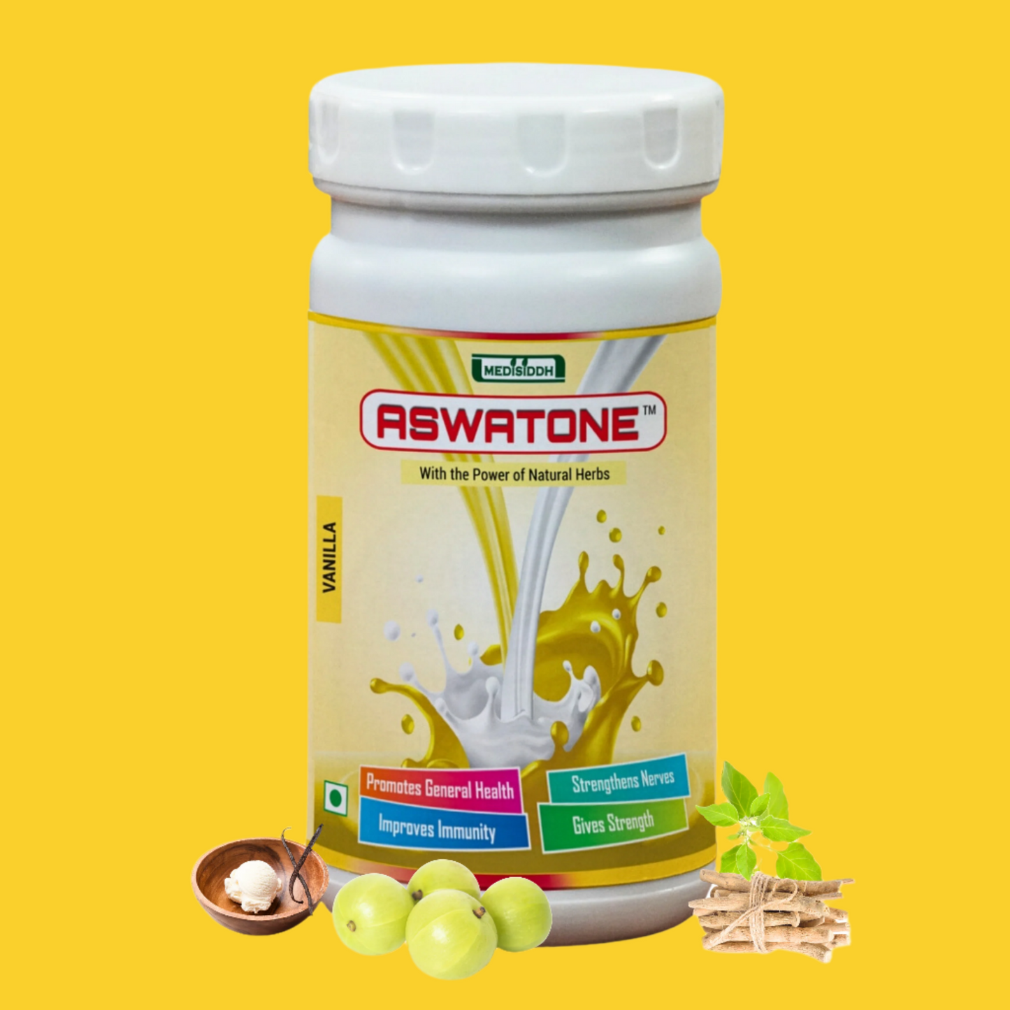 Aswatone Vanilla Power (Health Drink)