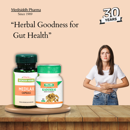 Kadukkai Tablet 60 no's + Medilax Capsule -60 No's -Combo