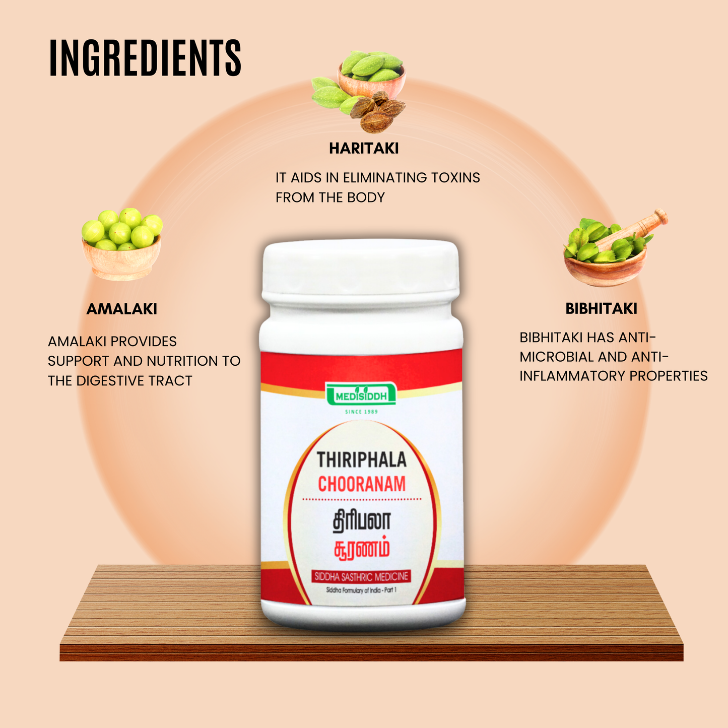 Thiriphala Chooranam / Indian gooseberry powder