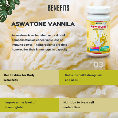 Aswatone Vanilla Power (Health Drink)